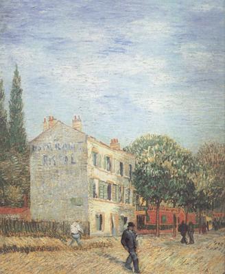 Vincent Van Gogh The Rispal Restaurant at Asnieres (nn040 oil painting image